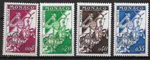WOJSKO MONAKO MI.661-664**