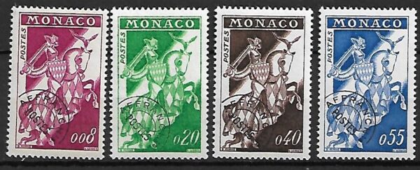 WOJSKO MONAKO MI.661-664**