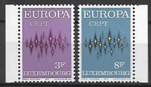 EUROPA CEPT LUXEMBURG MI.846-847**