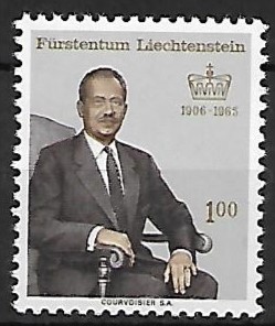 SŁAWNI LUDZIE LIECHTENSTEIN MI.464**