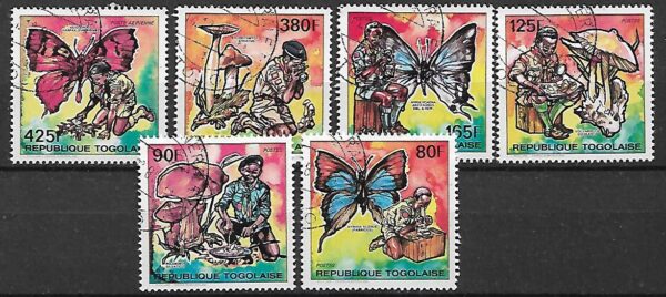 SKAUTING TOGO MI.2153-2159 KASOWANY