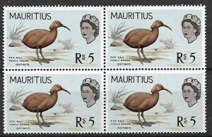 PTAKI MAURITIUS MI.281** 4-BLOK