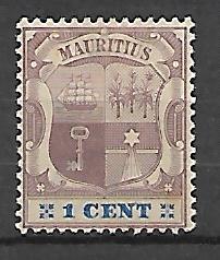 KOLONIE ANGIELSKIE MAURITIUS MI.82*