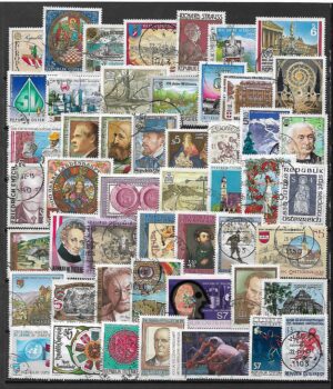 ZESTAW ZNACZKÓW AUSTRIA NR 17