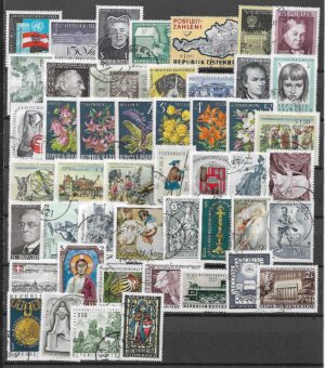 ZESTAW ZNACZKÓW AUSTRIA NR 31