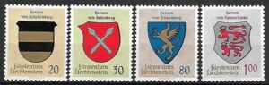 HERBY LIECHTENSTEIN MI.450-453**
