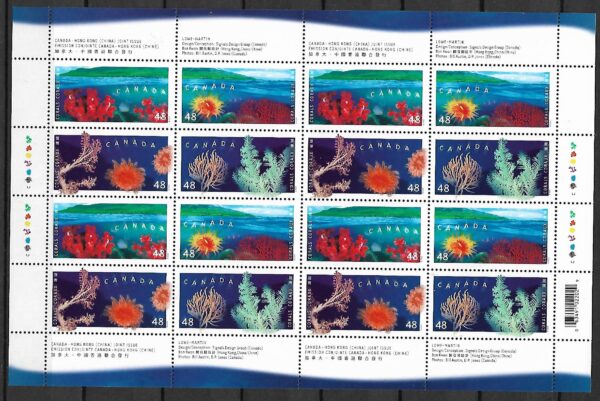KORALOWCE KANADA MI.ARK.2049-2052**