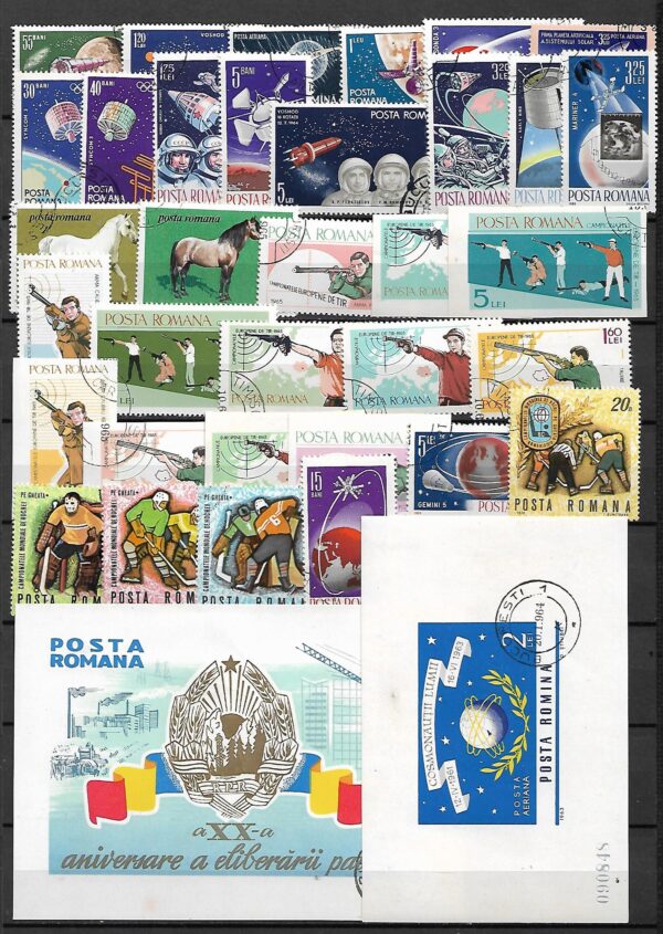 ZESTAW ZNACZKÓW RUMUNIA NR 3