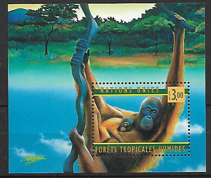 ORANGUTAN ONZ SZWAJCARIA MI.BL.10**