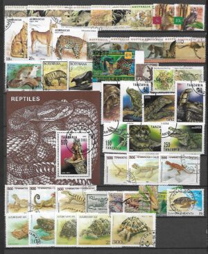 ZESTAW ZNACZKÓW ZWIERZĘTA NR 8