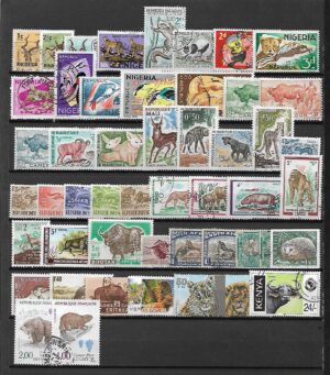 ZESTAW ZNACZKÓW ZWIERZĘTA NR12