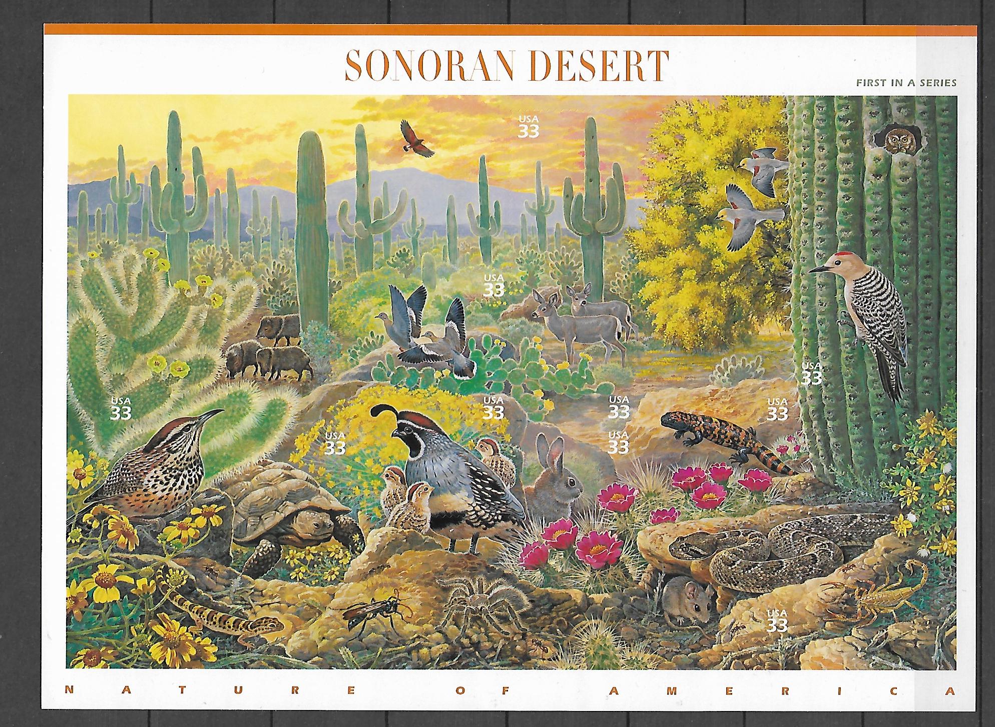 FAUNA I FLORA USA MI.ARK.3100-3109**