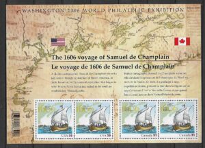 MARYNISTYKA KANADA MI.BL.85**