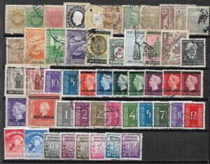 ZESTAW ZNACZKÓW INDONEZJA NR 1