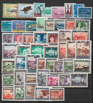 ZESTAW ZNACZKÓW INDONEZJA NR 3