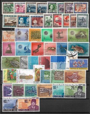 ZESTAW ZNACZKÓW INDONEZJA NR 5