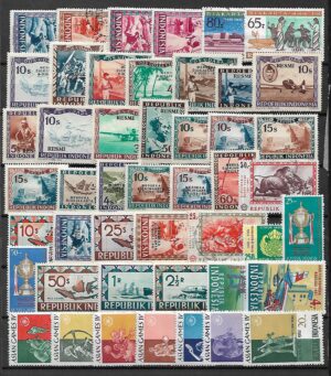 ZESTAW ZNACZKÓW INDONEZJA NR 6