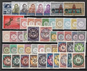 ZESTAW ZNACZKÓW INDONEZJA NR 8