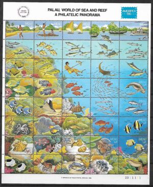 ŻYCIE NA RAFIE KORALOWEJ PALAU MI.ARK.106-145**