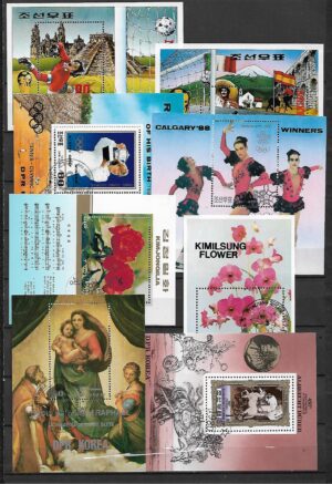 ZESTAW BLOKÓW KOREA NR 4