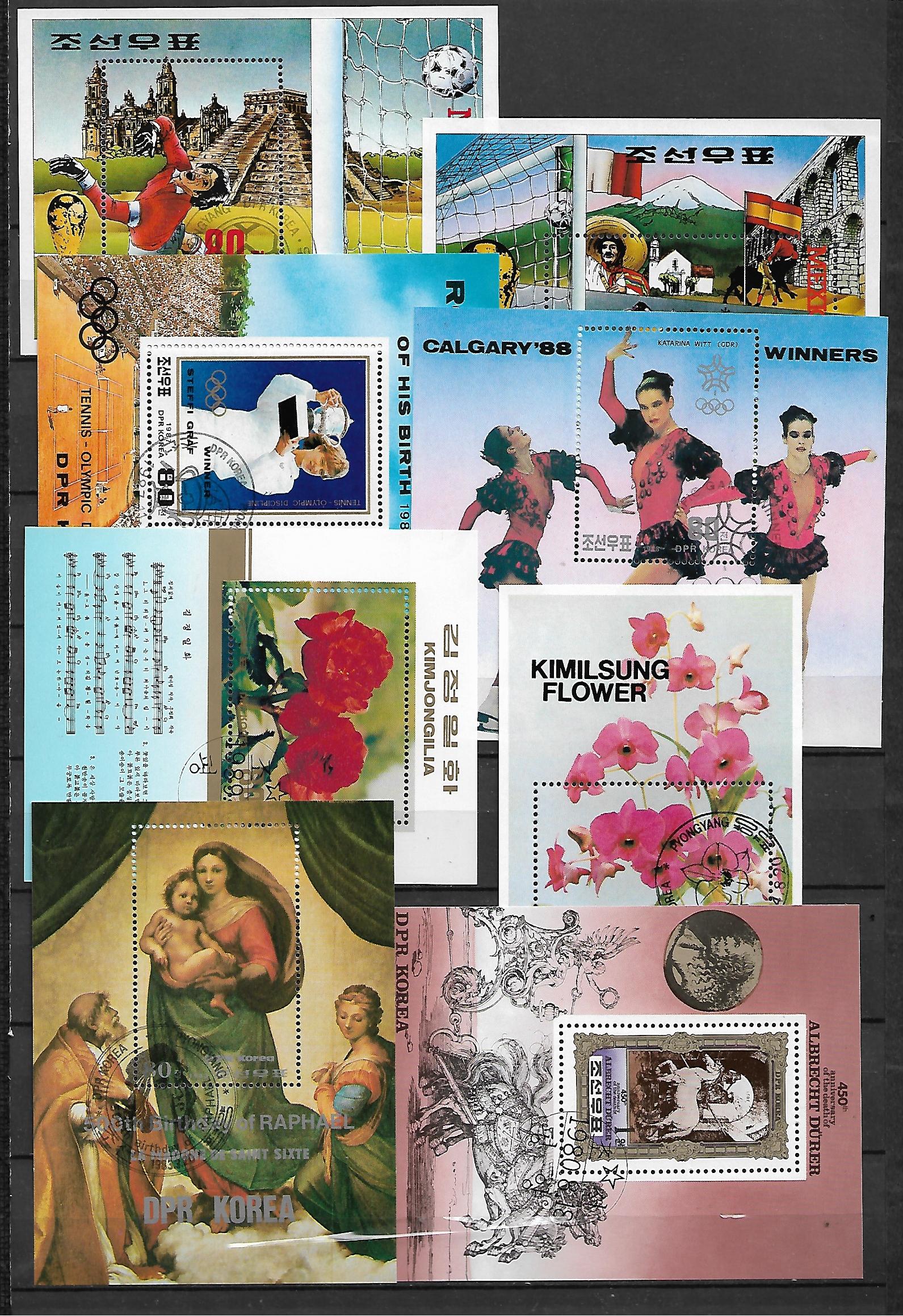 ZESTAW BLOKÓW KOREA NR 4