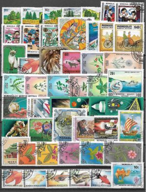 ZESTAW ZNACZKÓW MONGOLIA NR 20