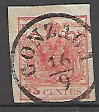 OKUPACJA AUSTRYJACKA LOMBARDIA I WENECJA MI.3 KASOWANY