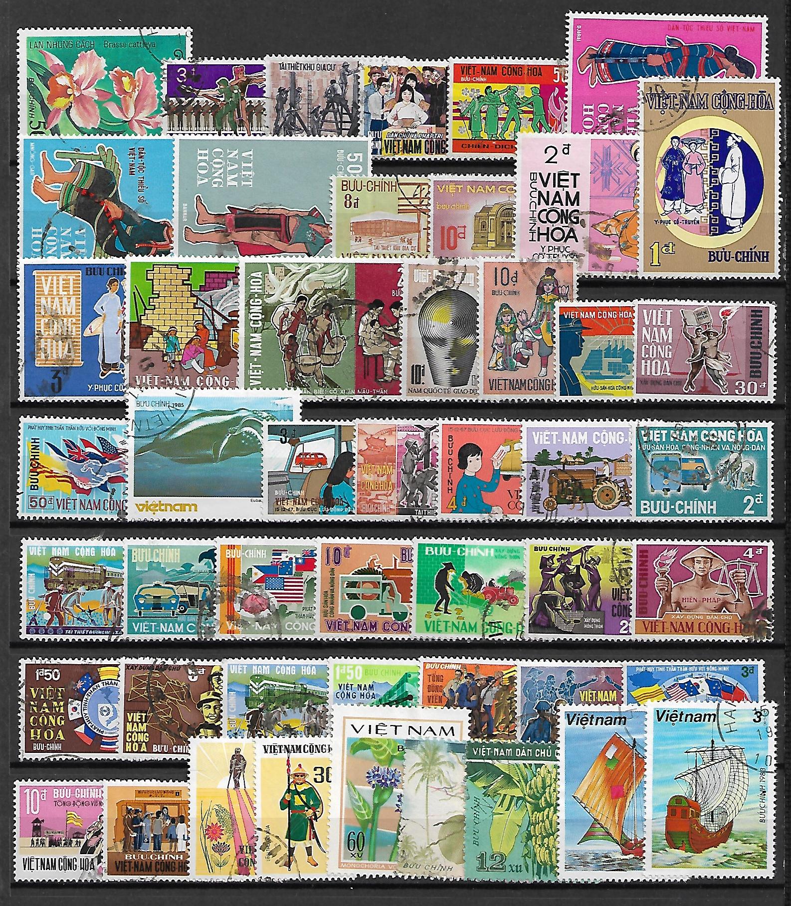 ZESTAW ZNACZKÓW WIETNAM NR 2