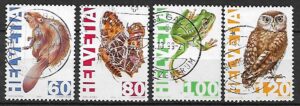 ZWIERZĘTA SZWAJCARIA MI.1544-1547 KASOWANY
