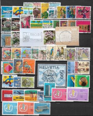 ZESTAW ZNACZKÓW SZWAJCARIA NR 8