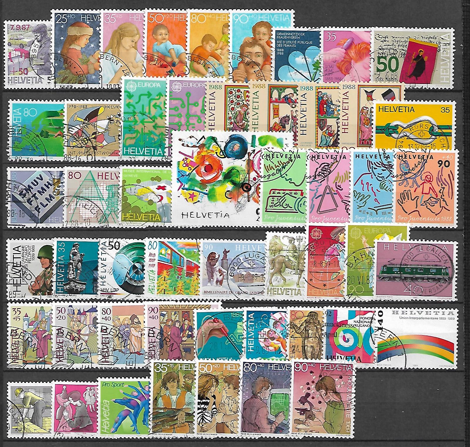 ZESTAW ZNACZKÓW SZWAJCARIA NR 13