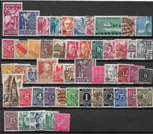 ZESTAW ZNACZKÓW STREFY NIEMIECKIE NR 1