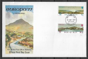 FDC EUROPA WYSPA MAN MI.95-96