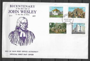 FDC JOHN WESLEY NA WYSPA MAN MI.101-104