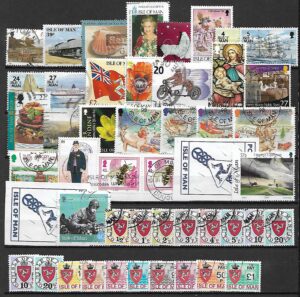 ZESTAW ZNACZKÓW WYSPA MAN NR 1