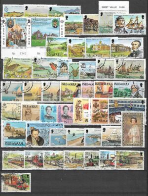 ZESTAW ZNACZKÓW WYSPA MAN NR 2