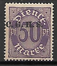 PLEBISCYT GÓRNY ŚLĄSK FI.U6** TYP NADRUKU III