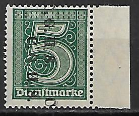 PLEBISCYT GÓRNY ŚLĄSK FI.U8** TYP NADRUKU V