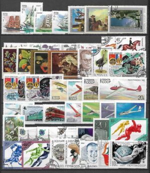 ZESTAW ZNACZKÓW ZSRR NR 4