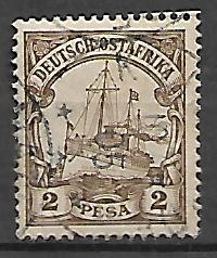 KOLONIE NIEMIECKIE AFRYKA WSCHODNIA MI.11 KASOWANY