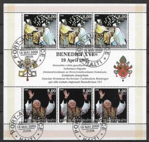 JAN PAWEŁ II I BENEDYKT XVI HAITI WYDANIE PRYWATNE KASOWANY