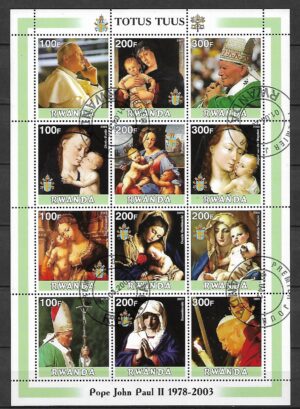 JAN PAWEŁ II RWANDA WYDANIE PRYWATNE KASOWANY