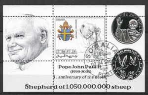 JAN PAWEŁ II SOMALIA WYDANIE PRYWATNE KASOWANY