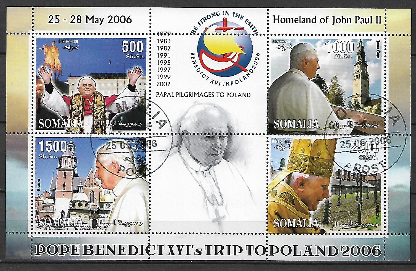 JAN PAWEŁ II SOMALIA WYDANIE PRYWATNE KASOWANY