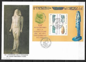FDC SZTUKA WATYKAN MI.BL.11 NR 2