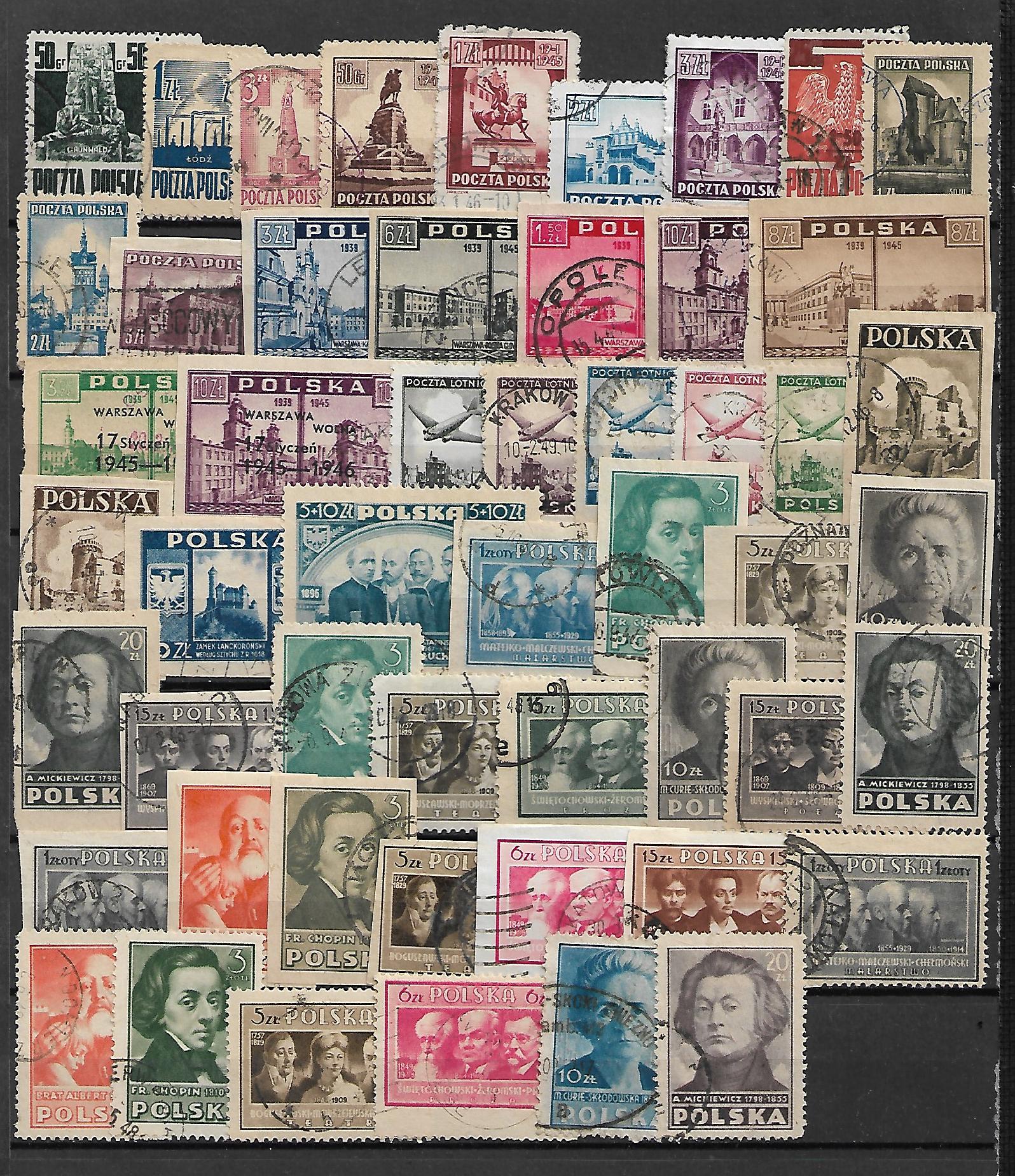 ZESTAW ZNACZKÓW POLSKA NR 1