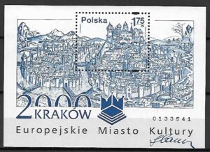 CZ. SŁANIA AUTOGRAF NA BLOKU