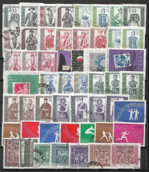 ZESTAW ZNACZKÓW POLSKA NR 17