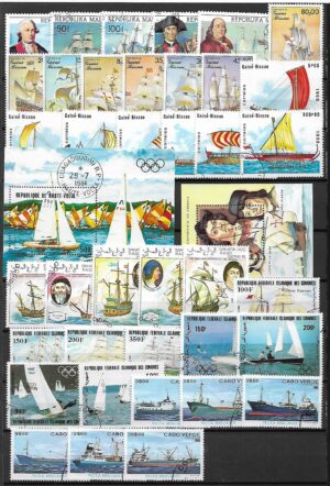 ZESTAW ZNACZKÓW MARYNISTYKA NR 1