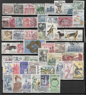 ZESTAW ZNACZKÓW CZECHOSŁOWACJA NR 1